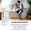 Інфрачервоний обігрівач Klarstein Hot Spot Crystal Flow LED для ванної кімнати 36 м² 2000 Вт 5-40 °C (10035036) - мініатюра 9
