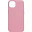 Захисний силіконовий чохол для телефону IPhone 13 з закритим низом Light pink - мініатюра 1