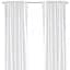 Штори на кухню та в кімнату Cosas SNOW CS1, 180х260 см 2 шт білий (Curtains_01White_DUK_180x260) - мініатюра 1