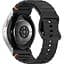Ремешок для Samsung Galaxy Watch 4 Classic 42mm - черный ширина крепления 20мм силикон Watchbands Seven Pro (W49-5WB65159003) - миниатюра 1