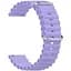 Ремешок для Samsung Galaxy Watch 4 44mm - фиолетовый ширина крепления 20мм силикон Watchbands Hump (W21-8WB10289017) - миниатюра 1