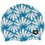 Шапочка для плавания Arena Print 2 White/Blue (1097-1E368-223 UNI) - миниатюра 1