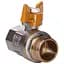 Кран кульовий прямий Q Professional 3/4″ ЗВ ЖБ PN40 QP152 - мініатюра 3