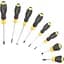 Набір викруток Stanley Cushion Grip S/Driver 8 шт. (STHT16167-0) - мініатюра 2