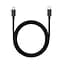 Дата кабель USB-C to USB-C 1.0m US300 100W 5A (Black) Ugreen (80371) - мініатюра 1