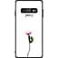 Чехол-накладка Toto Glass Fashionable Case Samsung Galaxy S10+ Peon on White - миниатюра 1