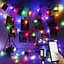 Разноцветная гирлянда LE iLUX Smart RGB Globe String Lights, 33 фута 100 светодиодов, многоцветная, VoiceMusic Sync - миниатюра 4