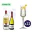 Коктейль French 75 (набор ингредиентов) х22 на основе Finsbury - миниатюра 1