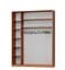 Шкаф-купе трехдверный MebelStar Уни AL 3 Зеркала 180x60x240 см Антрацит (MBS-1644) - миниатюра 2