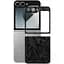 Защитная пленка StatusSKIN для Samsung Galaxy Z Flip 6 SM-F741 Корпус Винил Камуфляж черный - миниатюра 1