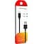 Дата кабель USB 2.0 AM to Lightning 1.0m Cu, 2.1А, Black Grand-X (PL01B) - мініатюра 4