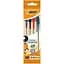 Ручка кулькова BIC Cristal Original, 0,32 мм, 4 кольори 4 шт. (8308621) - мініатюра 1