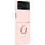Оригінальний силіконовий чохол із кільцем Samsung для Galaxy Z Flip4 Silicone Cover with Ring Pink EF-PF721TPEGUA - мініатюра 1