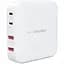 Мережевий зарядний пристрій Choetech PD8008 100W Desktop GaN Charger White (PD8008-EU-WH) [100838] - мініатюра 1