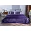 Декоративне покривало Руно VeLour Violet, 220x150 см, фіолетовий (360.55_Violet) - мініатюра 3
