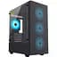 Корпус GameMax Edge чорний, без БЖ, Mini Tower, Micro ATX / Mini ITX, 1xUSB 3.0, 2xUSB 2.0, 1x120 мм LED ARGB, 380x200х450 мм - мініатюра 1
