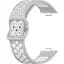 Ремінець DK CDK для Huawei Watch Fit 4 Silicone Sport Band Nike (017791) (grey / white) - мініатюра 1