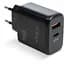 Зарядное устройство Vinga GaN 65W PD+QC 1C1A ports Wall Charger (VCPCHCA65B) - миниатюра 1
