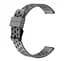 Ремінець double для Samsung Galaxy Watch 3 41mm - сірий ширина кріплення 20мм силікон Watchbands (W39-3WB82769751) - мініатюра 2