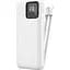 Зовнішній акумулятор Wiwu JC-18 10000mAh LED Battery Capacity White [99470] - мініатюра 2