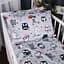 Комплект постільної білизни MirSon Kids Time 17-0672 Silver Owlets сірий 160 x 220 см (2200010184006) - мініатюра 2