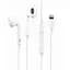 Навушники Apple EarPods with Remote and Mic для iPhone 7 8 X 11 MMTN2ZM/A a1748 - мініатюра 3