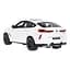 Машинка RASTAR BMW X6 M на дистанційному керуванні + пульт 2,4 ГГц 1:14 білий 99200 - мініатюра 2