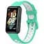 Силиконовый ремешок Primolux Perfor Classic для фитнеса браслета Huawei Band 7- Teal White - миниатюра 1