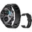 Смарт-годинник Haylou Solar 5 (LS20) Silicone+ Stainless steel strap Black [124034] - мініатюра 1