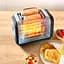 Тостер Subito 1100Вт, размораживание, щипцы, нерж. сталь, черный Tefal kuh0014896 - миниатюра 4
