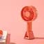 Вентилятор портативний Xiaomi VH Mini Portable Handheld Fan жовтогарячий - мініатюра 2