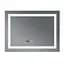 Дзеркало Mixxus Warm MR02-120x80 (годинник, LED-підсвічування, антизапотівання) MI6001 - мініатюра 2