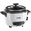 Рисоварка Russell Hobbs 200Вт, чаша 0.7л, механічне керування, знімна кришка, чорно-біла - мініатюра 1