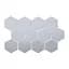 Дзеркальний декор Wall Sticker SW-00002513 акриловий самоклеючий 125х105 мм 12 шт. срібло - мініатюра 1