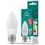 Лампочка TITANUM C37 6W E27 4100K 220V (TLС3706274) - миниатюра 2
