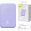 Зовнішній акумулятор Baseus Magnetic Mini 20W 20000 mAh Purple [PPCX150005] [117951] - мініатюра 7