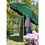 Зонтик садовый Jumi Garden 240 см зеленый - миниатюра 9