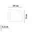 Бра Friendlylight Brick S Black FL4069 - мініатюра 3