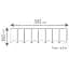 Бордюр садовый Prosperplast Garden Fence 5.9 м коричневый (IKRR-R222) - миниатюра 5