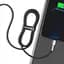 Кабель Baseus Cafule Metal Series Data Cable USB to Lightning 2.4A 2m CALJK-B01 Black - миниатюра 7