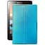 Чехол StatusCASE из экокожи для планшета Lenovo Idea Pad A5500 8 Голубой - миниатюра 1