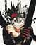 Картина за номерами Чорна конюшина Аста Black Clover Asta 40х50 см PN BC A - мініатюра 1