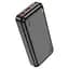 Повербанк із швидкою зарядкою чорний Power bank HOCO J101A Astute 22.5W 20000mAh PD22,5W+QC3.0 - мініатюра 2