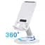 Підставка для планшетів WIWU ZM109 Desktoop Rotation Stand White - мініатюра 3