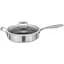 Сковорода з нержавіючої сталі з кришкою Heinner Titanium3 26 см (HR-MRK-26C) - мініатюра 2