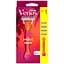 Станок для бритья Gillette Venus Simply 3 Miami женский с 4 сменными картриджами - миниатюра 2