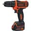 Дрель-шуруповерт Black+Decker BDCDD12 [119550] - миниатюра 1