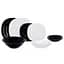 Сервіз Luminarc Carine White&Black, 6 персон, 19 предметів, білий, чорний (N1491) - мініатюра 1