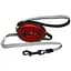 Flamingo Dogx2GO Belt Glassy L повідок рулетка для собак до 35кг світловідбиваюча стрічка 2м - мініатюра 1