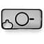 Чохол-накладка BeCover Metal Buttons Case (MagSafe) для Apple iPhone 16 Black (712090) - мініатюра 4